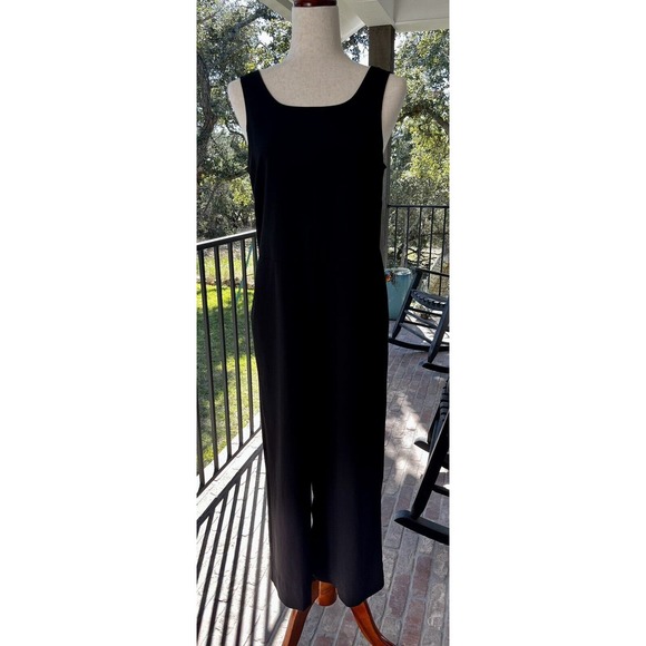 Frank and Oak Women's Gabardine Jumpsuit True Black Size Medium - Picture 1 of 8